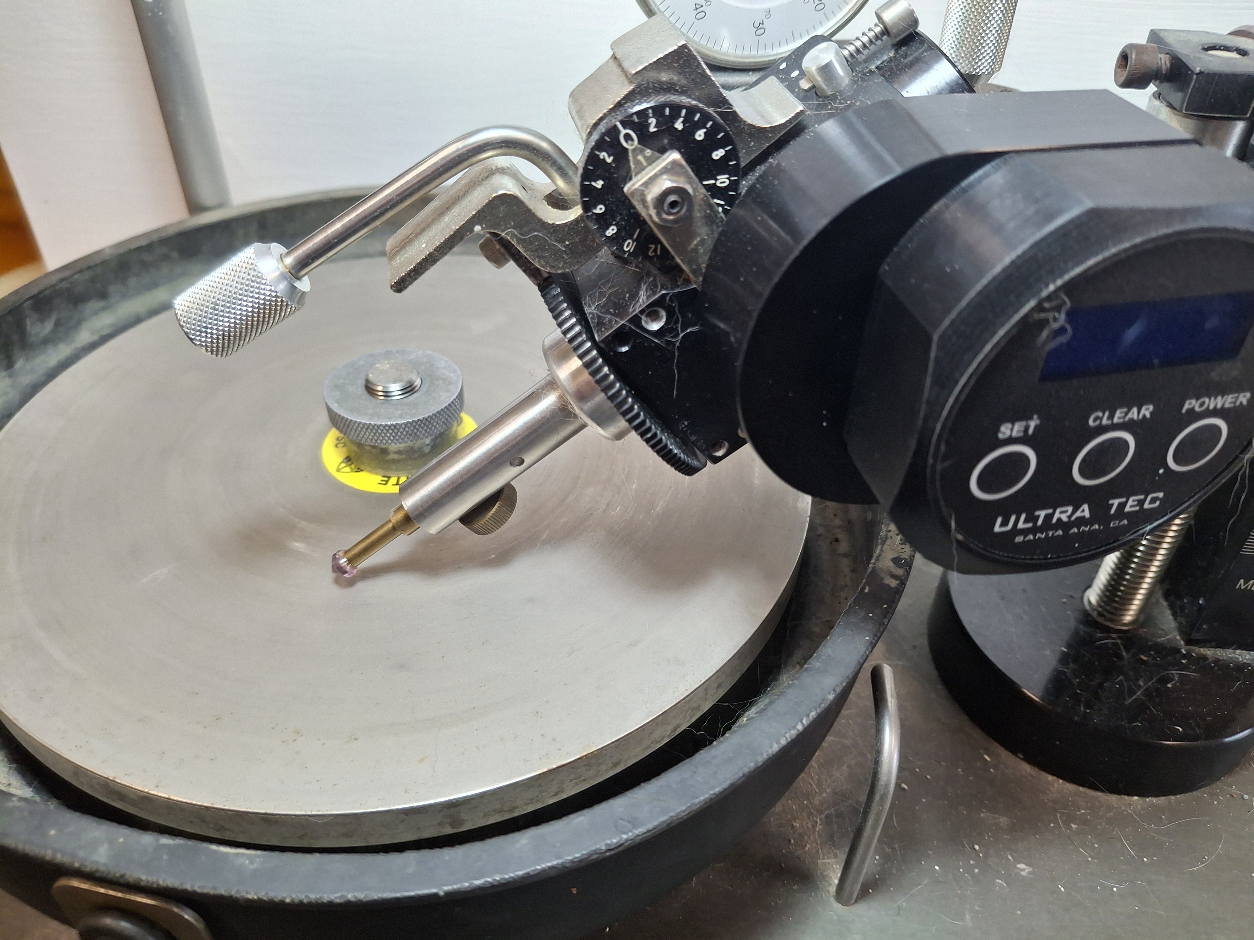 Cutting a Montana Sapphire