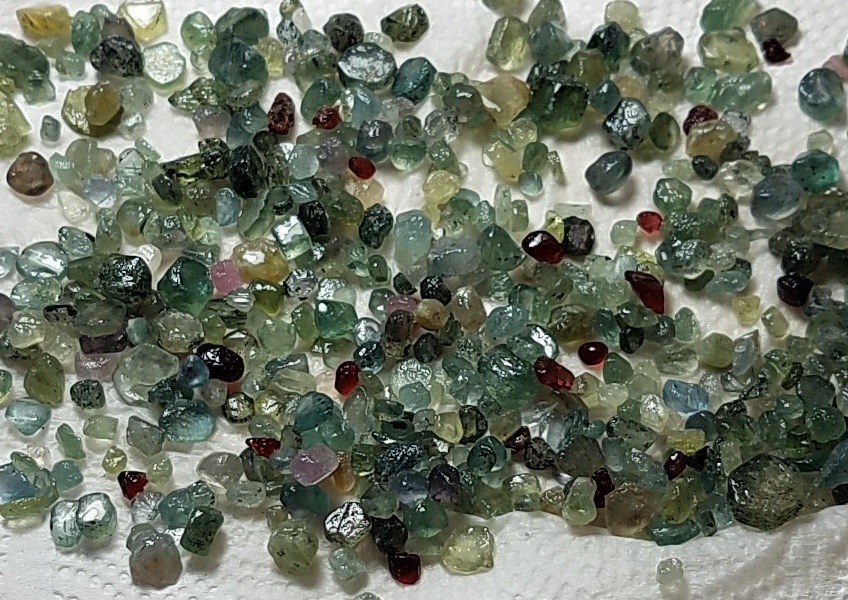 Collection of finished stones