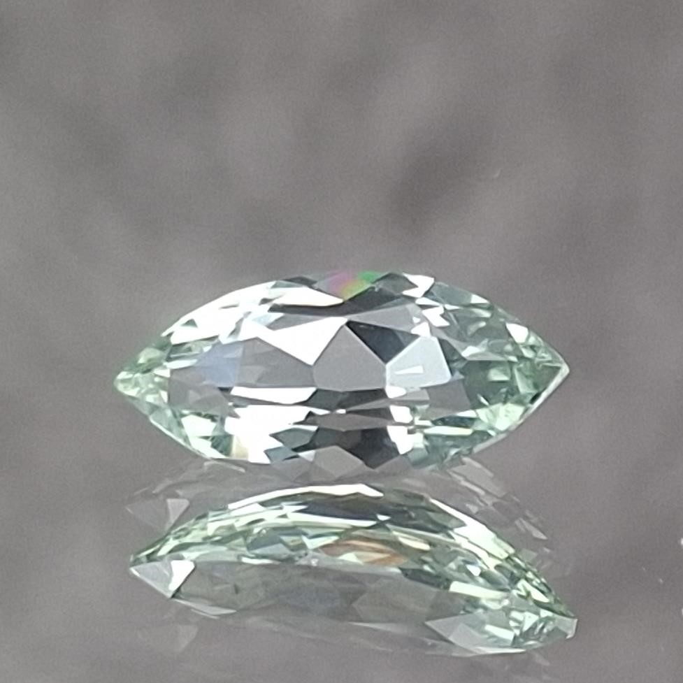 0.640 ct. Yellowish Green Marquise Montana Sapphire