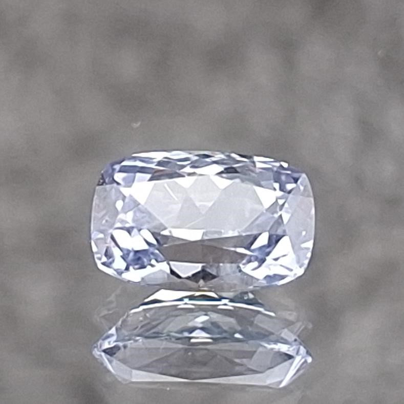 1.27 ct. Violetish Purple Rectangular Cushion Montana Sapphire