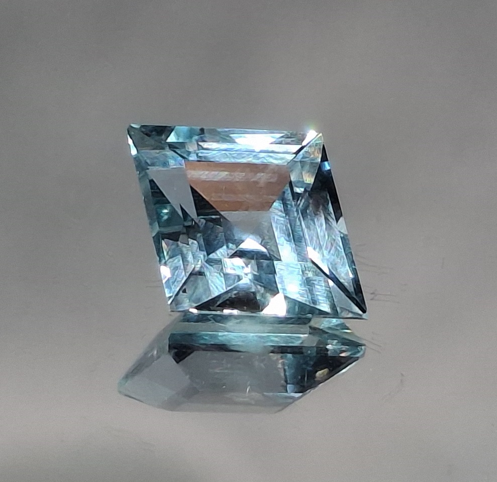 1.220 ct. Blue Lozenge Cut Montana Sapphire