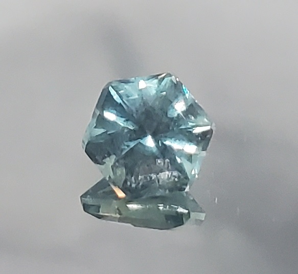 3.065 ct. Greenish Blue Montana Sapphire