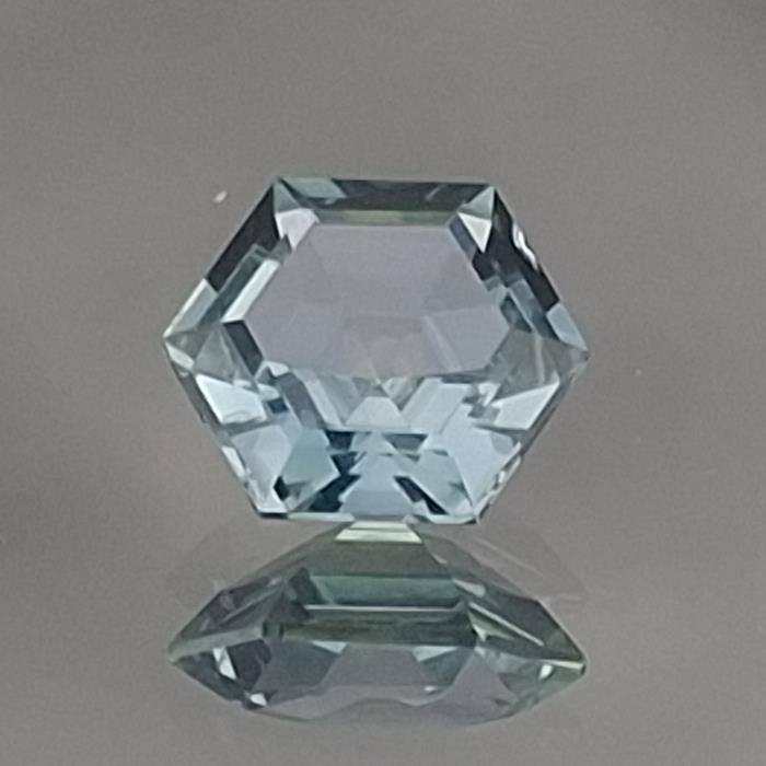 1.130 ct. Greenish Blue Hexagon Montana Sapphire